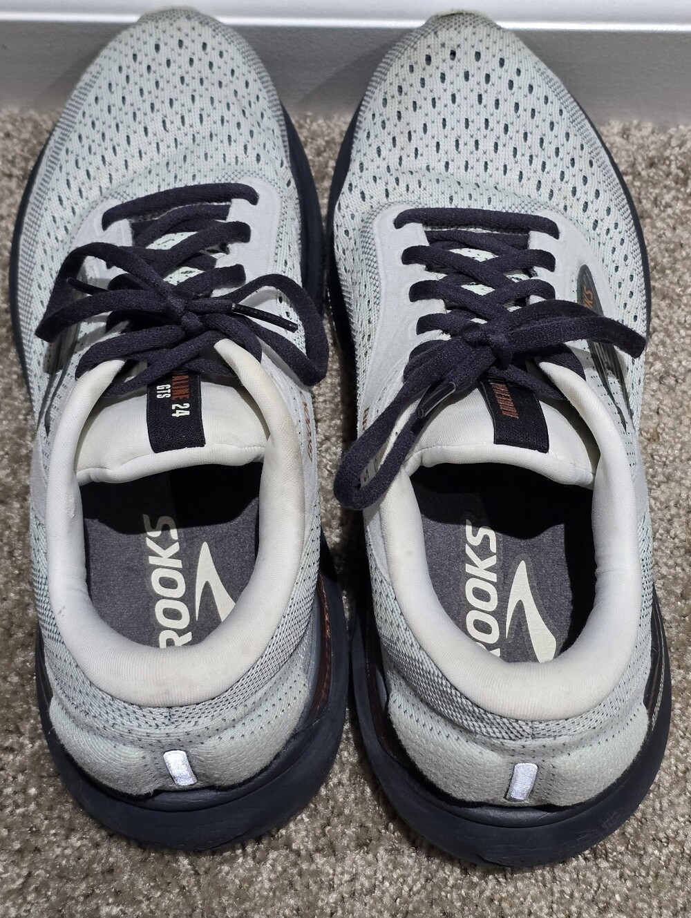 Brooks Adrenaline GTS 24 Women's Running Shoes Size 9.5 Gray - Picture 7 of 9